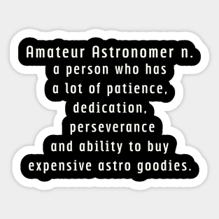 Astronomer Sticker